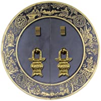 Encargarse de-Manija de los muebles Herrajes de cobre Manija de puerta Manija de bronce antigua Chino mango Cerradura de…